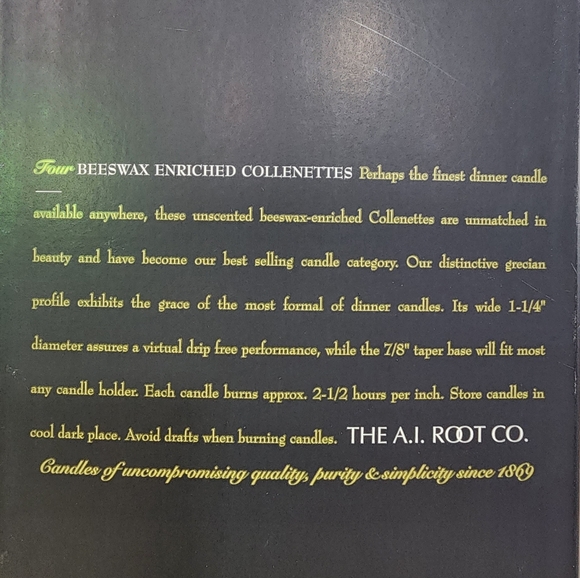 Root beeswax enriched collenettes - Picture 5 of 6